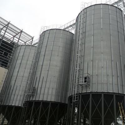 Farms silo for grain cement fly ash storage